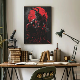 The Dark Monarch Art Print Poster for Home Decor and Wall Art PosterGoat