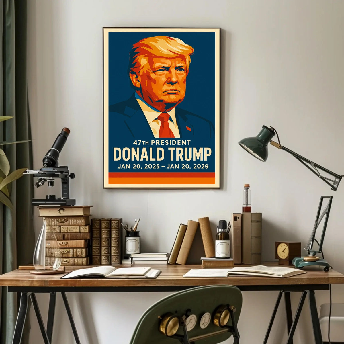 Donald Trump 47th President Poster