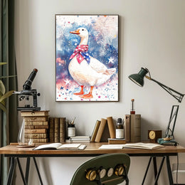 patriotic goose Poster