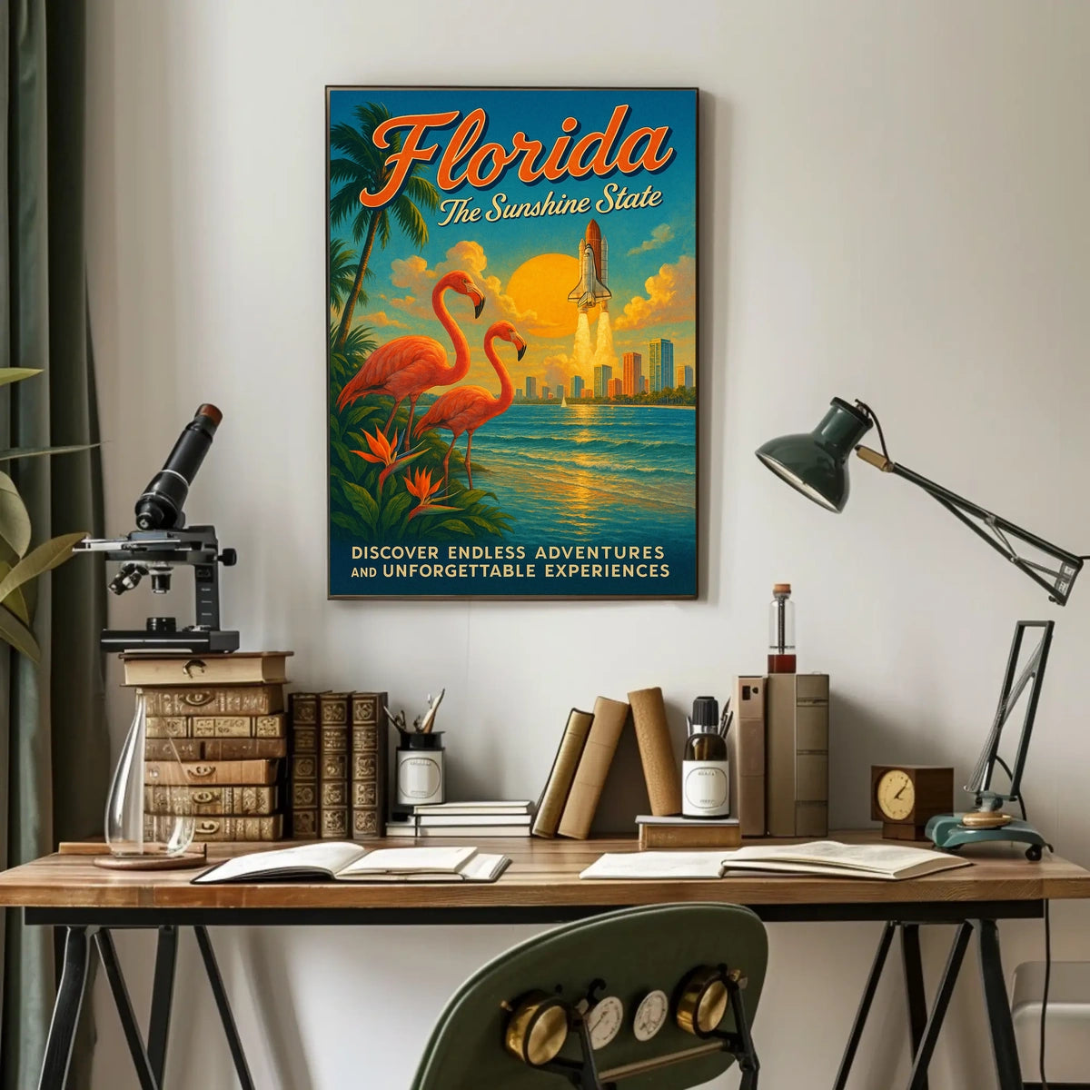 Florida The Sunshine State Poster