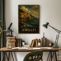 Amalfi Coastline Poster