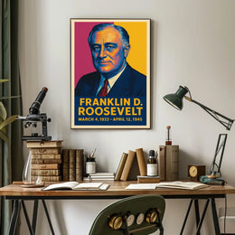 Franklin D. Roosevelt Poster