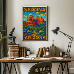Sedona, Arizona Mosaic Poster