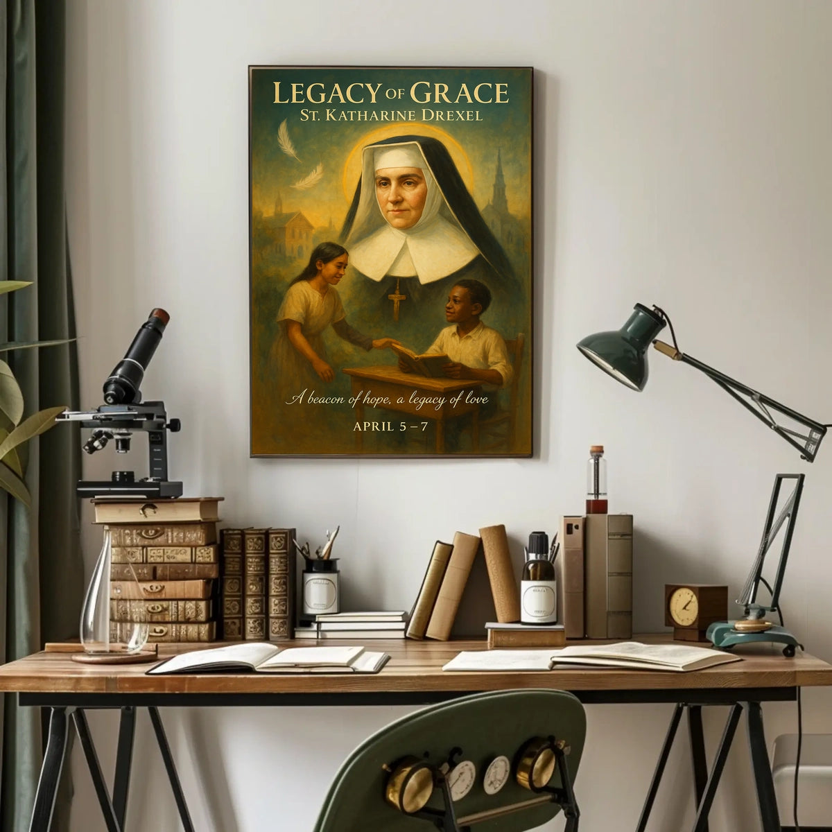 Legacy Of Grace St. Katharine Drexel Poster