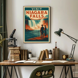 Visit Niagara Falls Poster