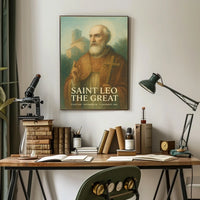 Saint Leo The Great Poster