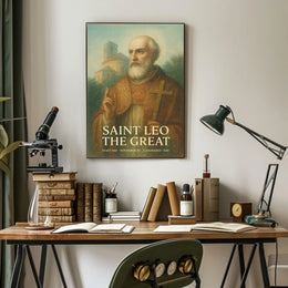 Saint Leo The Great Poster