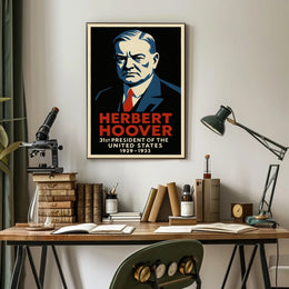 Herbert Hoover 31st President Poster