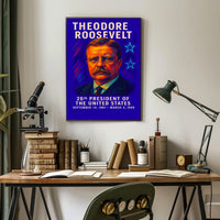 Theodore Roosevelt 26th President Poster