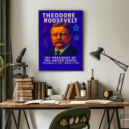 Theodore Roosevelt 26th President Poster