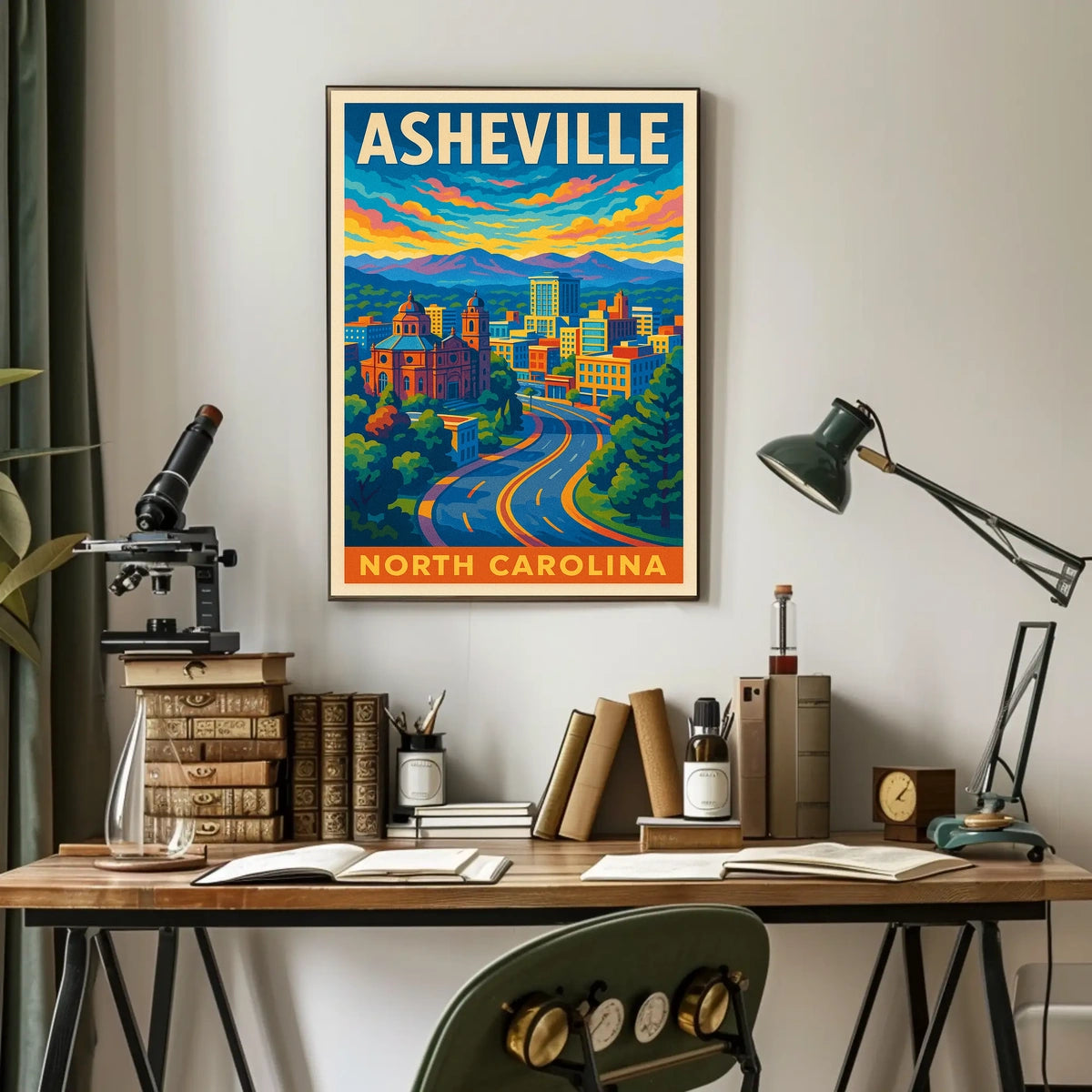Asheville, North Carolina Poster