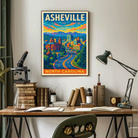Asheville, North Carolina Poster