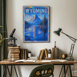 Wyoming Mountain Majesty Poster