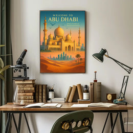 Welcome To Abu Dhabi Poster