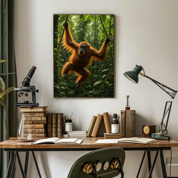 Orangutan in the Wild Poster