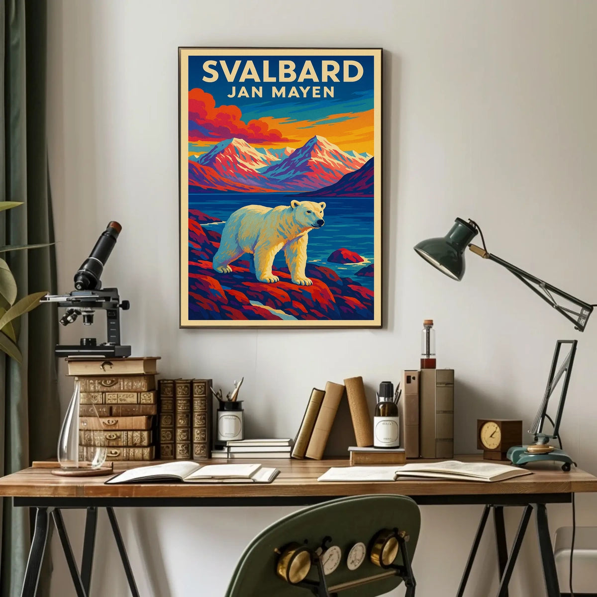 Svalbard and Jan Mayen Adventure Poster