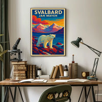 Svalbard and Jan Mayen Adventure Poster