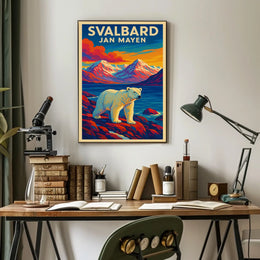 Svalbard and Jan Mayen Adventure Poster