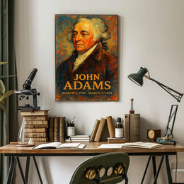 John Adams 2Nd President Poster