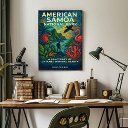 American Samoa National Park Poster