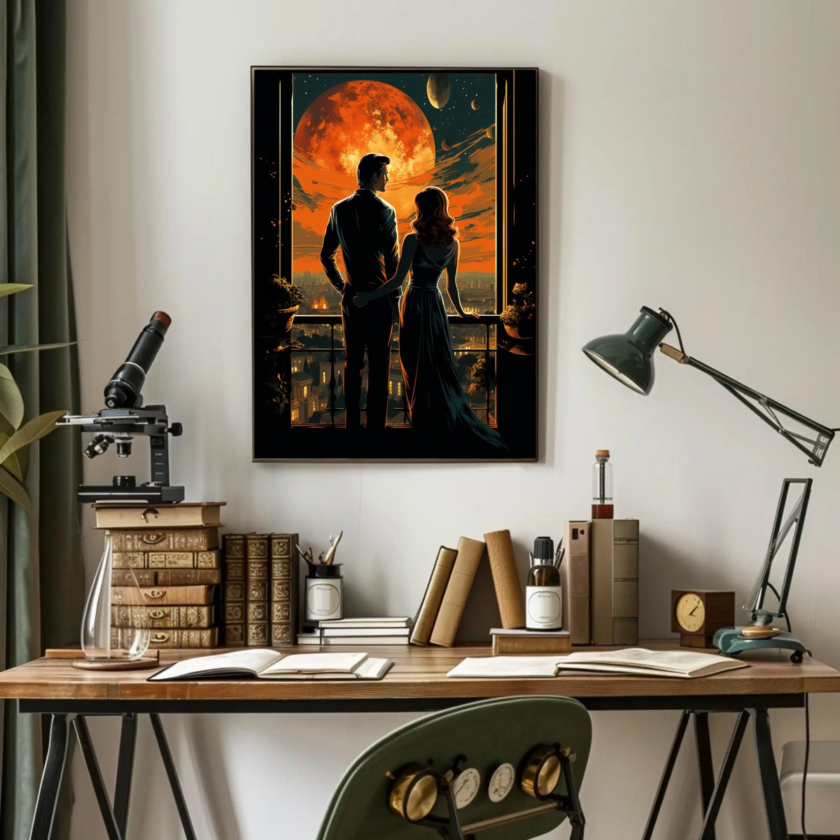 Celestial Evening Poster