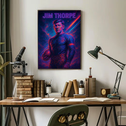 Jim Thorpe Legendary Athlete Poster