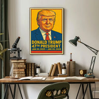 Donald Trump 47Th President Poster