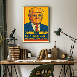 Donald Trump 47Th President Poster