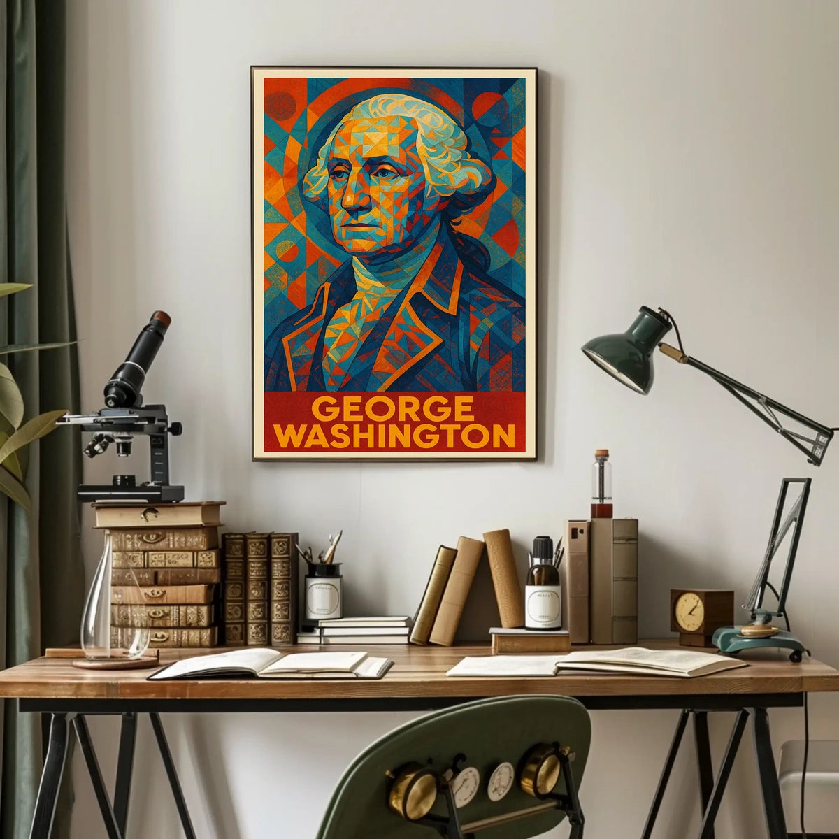 George Washington 1St President Poster