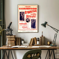 Vintage Vaudeville Performers Poster - Cultural or Heritage Poster