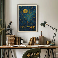 New York Nightscape Poster