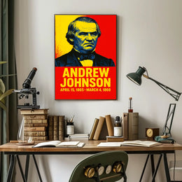 Andrew Johnson 17Th President Poster