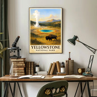 Yellowstone National Park Poster PosterGoat