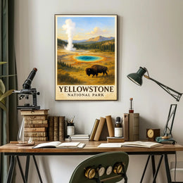 Yellowstone National Park Poster PosterGoat