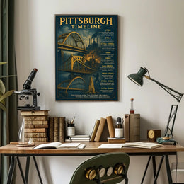 Pittsburgh Timeline Poster