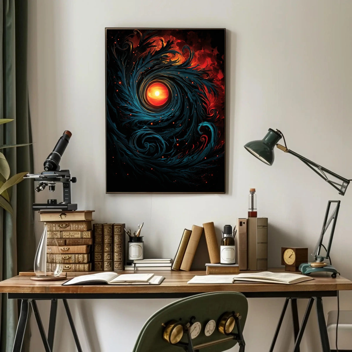 Cosmic Creation Abstract Art Space or Astronomy Poster