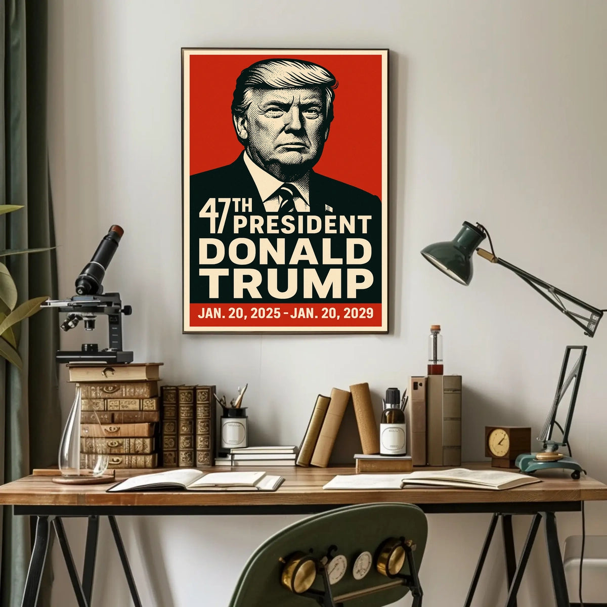 Donald Trump 47th President Poster