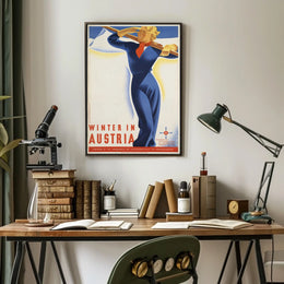 Winter in Austria Poster
