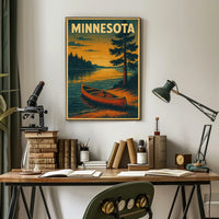 Minnesota Wilderness Poster