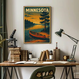 Minnesota Wilderness Poster