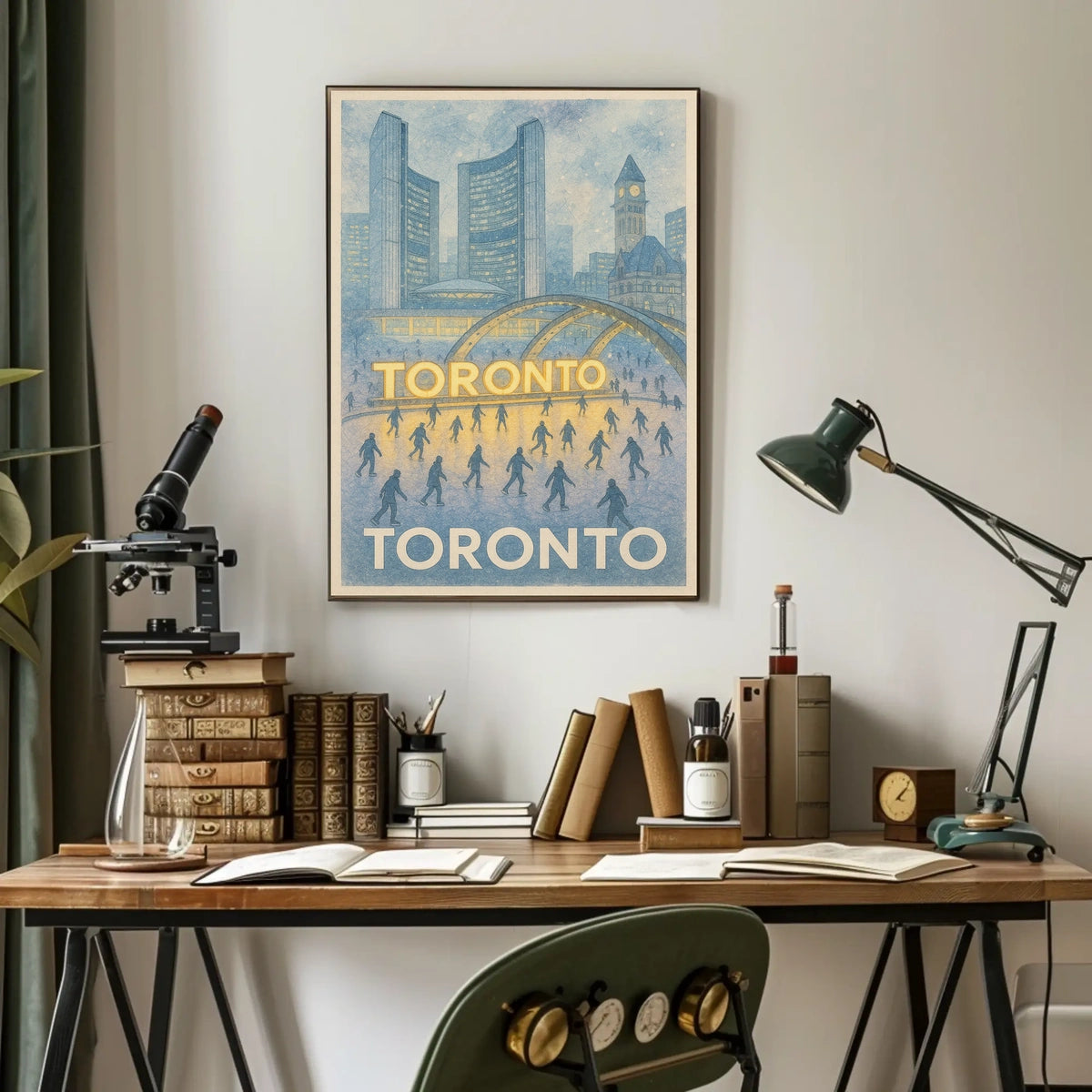 Winter in Toronto Poster