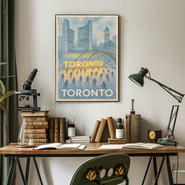 Winter in Toronto Poster