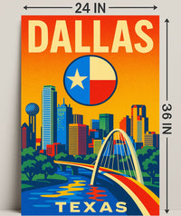 Dallas, Texas Poster PosterGoat