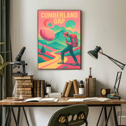 Cumberland Gap Wanderlust Scenic Travel Poster