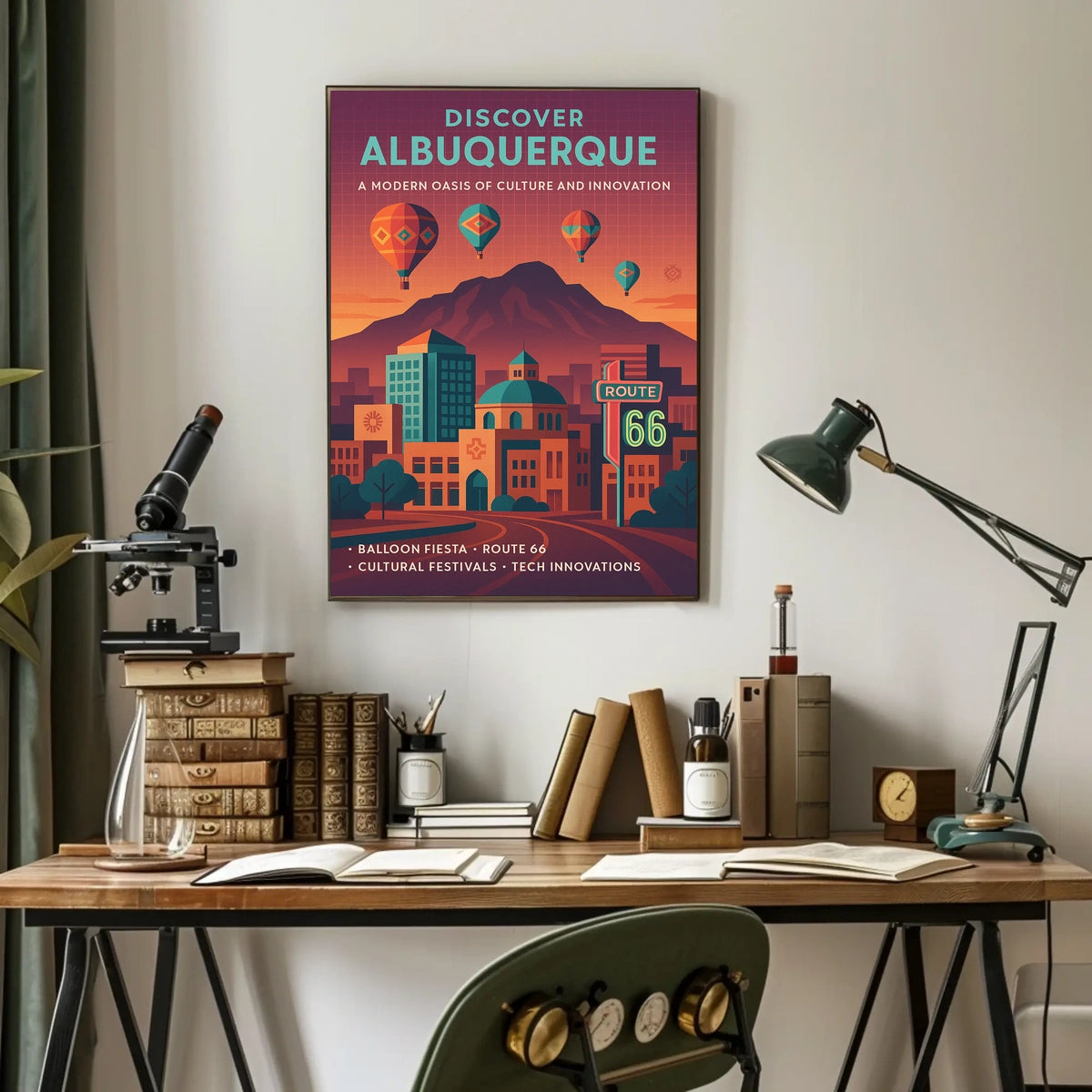 Discover Albuquerque Poster