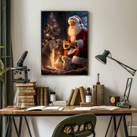 SantaS Christmas Eve Poster