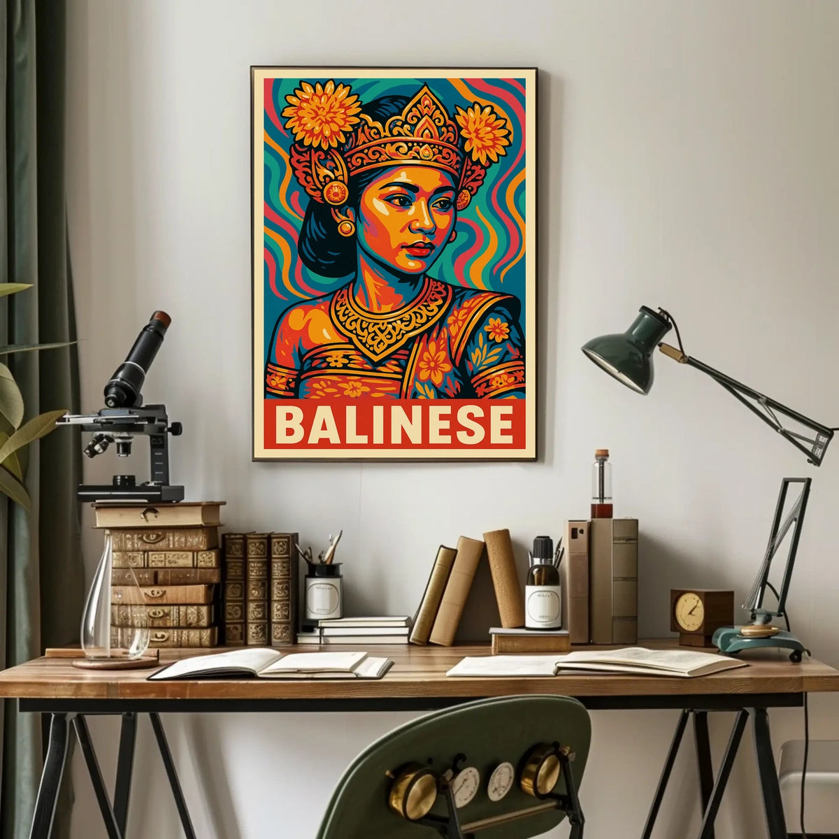 Balinese Heritage Poster