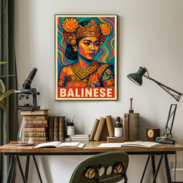 Balinese Heritage Poster