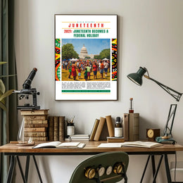 Juneteenth Celebration at U.S. Capitol Cultural or Heritage Poster