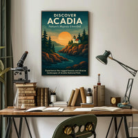 Discover Acadia Poster PosterGoat